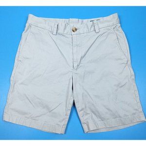 Vineyard Vines Breaker Short Mens 30 Gray Stretch Cotton Grey 8.5" Inseam